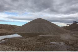 Photo Textures of Background Gravel Mining